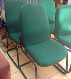 Green Visitor Chairs / Call Centre Chairs no arms R400 each
