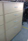 Maple 5 Drawer Optiplan Unit. Each Drawer takes 3 rows of 5 buckets  R2,200